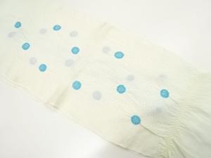 正絹　絞り　夏用帯揚げ